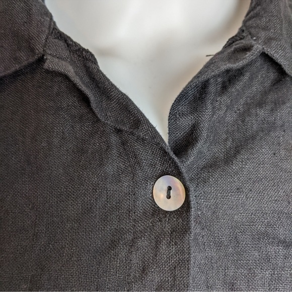 Boston Red Sox button up linen shirt small - Picture 5 of 8